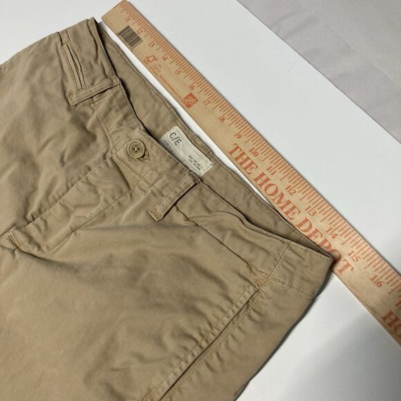 CURRENT/ELLIOTT Cuffed Button Fly Khaki Trouser Pants Women’s Size 28 - Picture 7 of 10